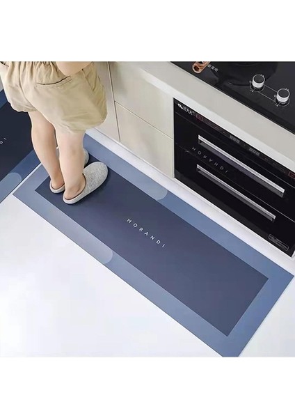 Paspas Banyo Paspası Su Emici Mutfak Koridor Paspas Kaymaz Tabanlı 40CM - 120CM Dikdörtgen