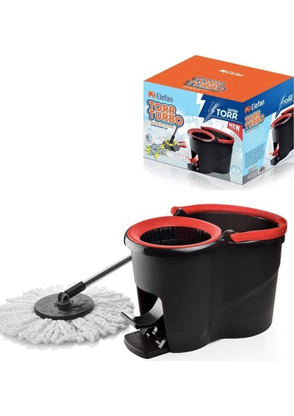Turbo Pedallı Döner Mop Seti 16 Litre (Hnt1)