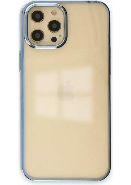 Apple iPhone 13 Pro Kılıf Kenar Çerçeve Sert P.c Ile Güçlendirilmiş Lens Koruma Çerçeveli Element Kapak