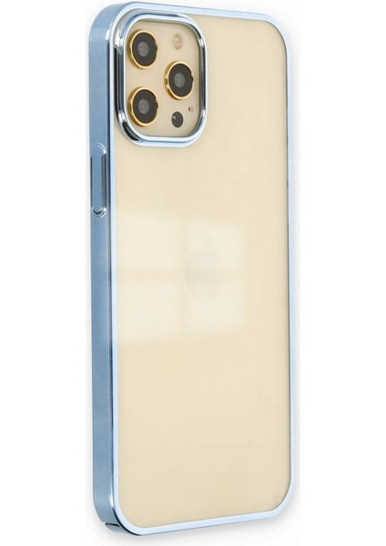 Apple iPhone 13 Pro Kılıf Kenar Çerçeve Sert P.c Ile Güçlendirilmiş Lens Koruma Çerçeveli Element Kapak