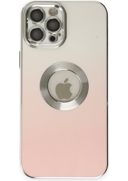 Apple iPhone 12 Pro Max Kılıf Kamera Korumalı Logo Gösteren Silikon Best Kapak