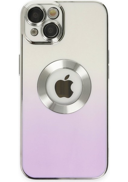 Apple iPhone 14 Kılıf Kamera Korumalı Logo Gösteren Silikon Best Kapak