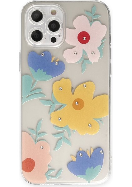 Apple iPhone 12 Pro Kılıf Düşmelere Karşı Dayanıklı Modern Tasarımlı Silikon Lucky Kapak