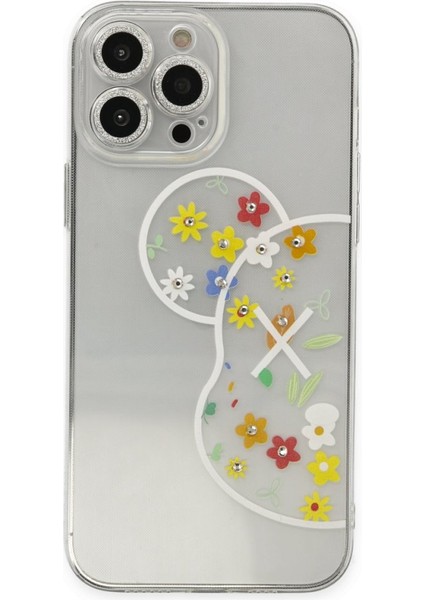Apple iPhone 13 Pro Max Kılıf Düşmelere Karşı Dayanıklı Modern Tasarımlı Silikon Lucky Kapak