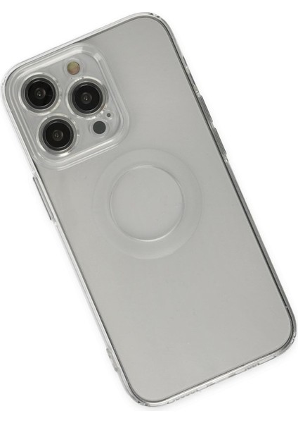 Apple iPhone 14 Pro Max Kılıf Kamera Korumalı Logo Gösteren Köşeleri Airbag Silikon Santa Lens Kapak modelleri