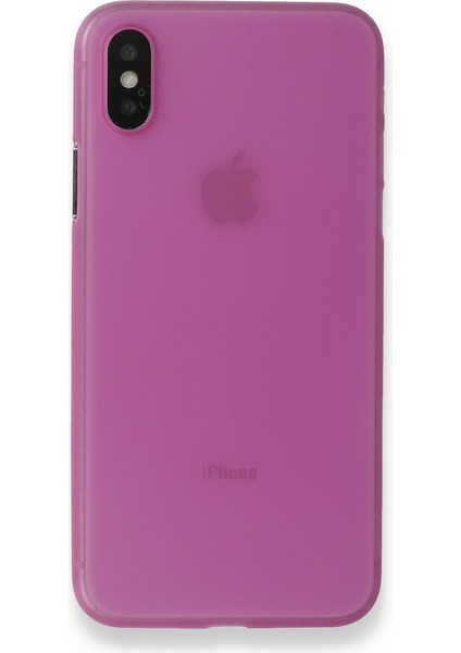 Apple iPhone Xs Max Kılıf Estetik Görünüm Yüksek Kalite Malzeme Ultra Ince Pp Kapak