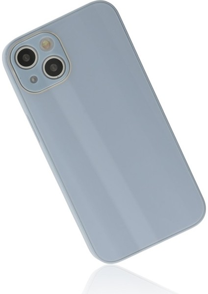 Apple iPhone 14 Plus Kılıf Kamera Korumalı Arkası 9h Temperli Cam Yüzey Soft Tasarım Glass Kapak fiyatları