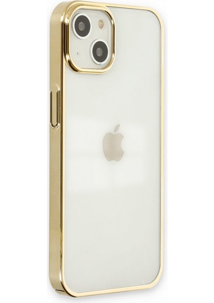 Apple iPhone 13 Kılıf Kenar Çerçeve Sert P.c Ile Güçlendirilmiş Lens Koruma Çerçeveli Element Kapak