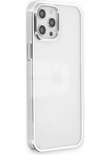 Apple iPhone 14 Pro Kılıf Kenar Çerçeve Sert P.c Ile Güçlendirilmiş Lens Koruma Çerçeveli Element Kapak