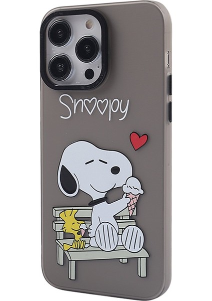 Apple iPhone 13 Pro Max Kılıf Soft ve Pastel Renkli Desenli Silikon Prada Kapak