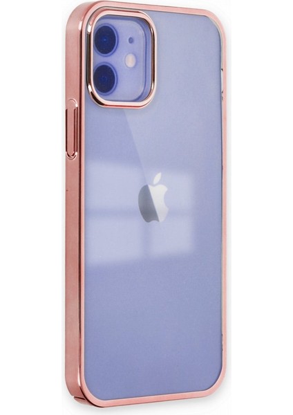 Apple iPhone 11 Kılıf Kenar Çerçeve Sert P.c Ile Güçlendirilmiş Lens Koruma Çerçeveli Element Kapak