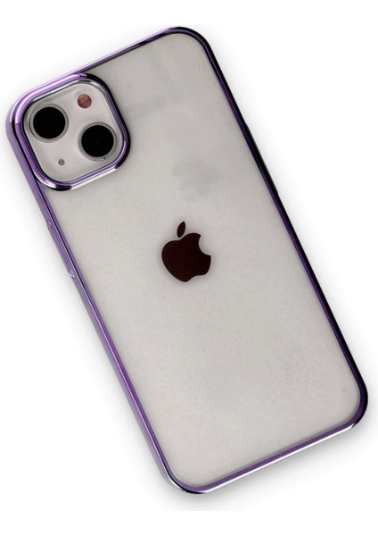 Apple iPhone 14 Plus Kılıf Kenar Çerçeve Sert P.c Ile Güçlendirilmiş Lens Koruma Çerçeveli Element Kapak