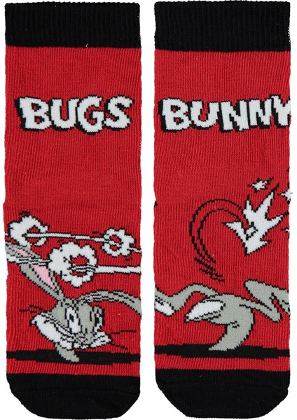 Bugs Bunny Kız Çocuk 2'li Çorap 2-12 Yaş Standart