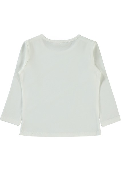 Kız Çocuk Sweatshirt 2-5 Yaş Ekru fiyatları