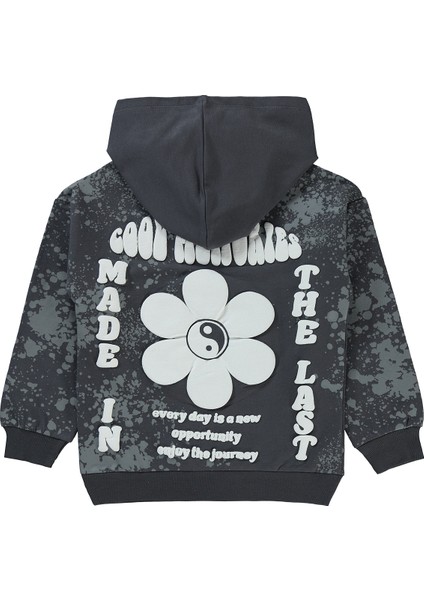 Kız Çocuk Sweatsihrt 10-13 Yaş Füme