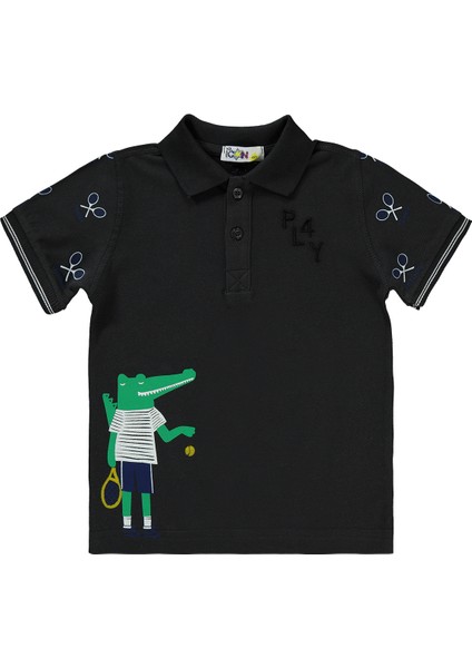 Erkek Çocuk Tişört 1-4 Yaş Mavi