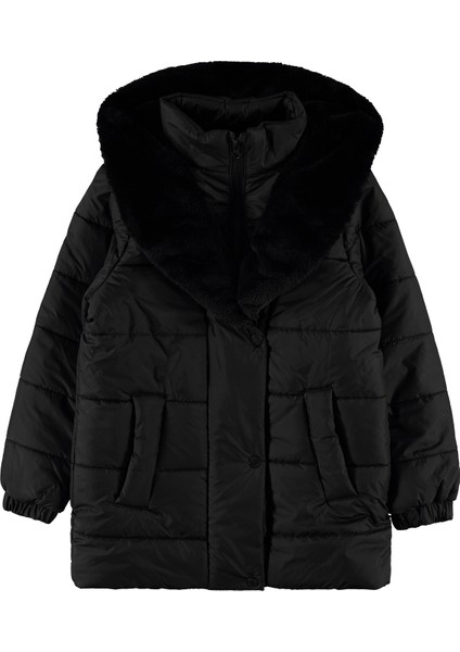 Kız Çocuk Mont 10-13 Yaş Siyah fiyatları