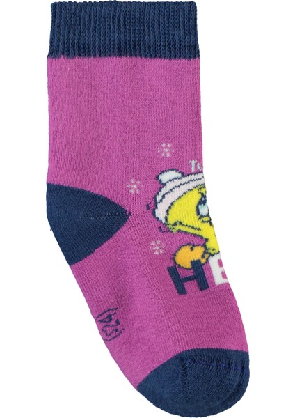 Kız Bebek Çorap 0-24 Ay Mor modelleri