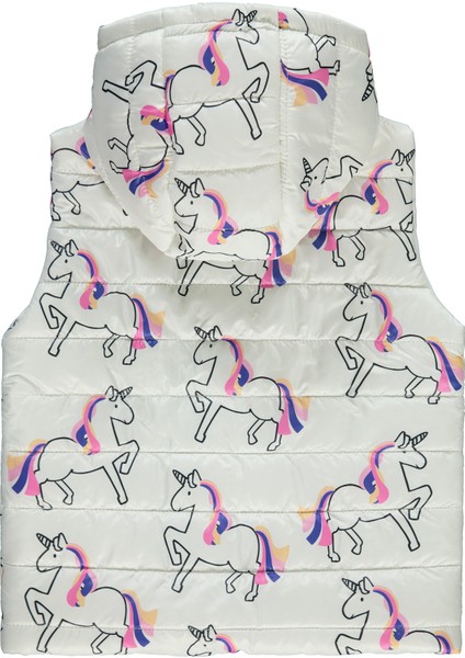 Kız Çocuk Yelek 6-9 Yaş Ekru fiyatları