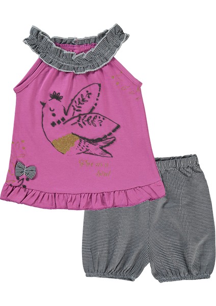 Kız Bebek Takım 6-18 Ay Lila