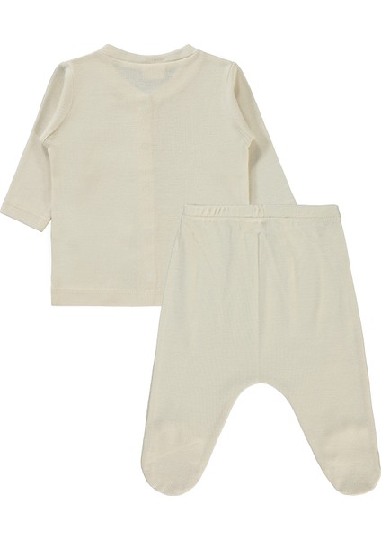 Erkek Bebek Pijama Takımı 1-6 Ay Bej fiyatları