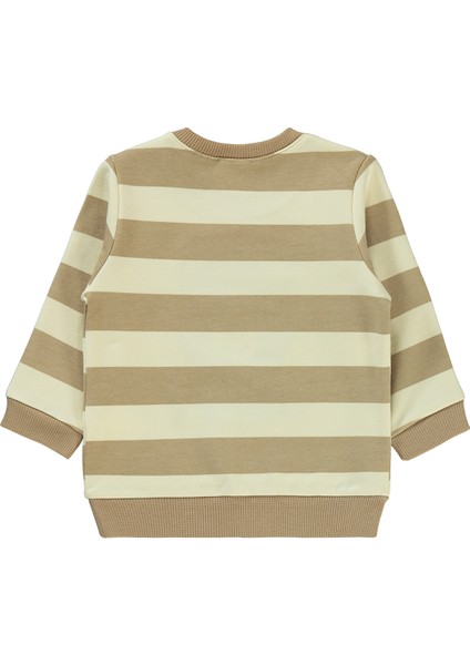 Erkek Sweatshirt 6-18 Ay Sütlü Kahve fiyatları