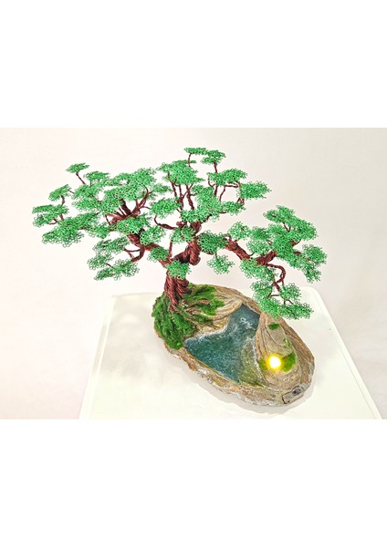 Doğanın Işıltısı | Bonsai Tel Ağaç | doğum günü hediyesi | ev dekorasyonu | yapay ağaç | hediyelik eşya | dekoratif ürünler|