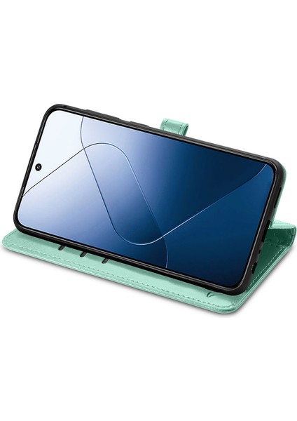 Xiaomi 14T Pro Deri Cüzdan Kapaklı Telefon Kapağı (Yurt Dışından) modelleri