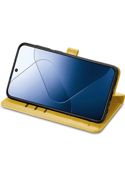 Xiaomi 14T Pro Deri Cüzdan Kapaklı Telefon Kapağı (Yurt Dışından) modelleri