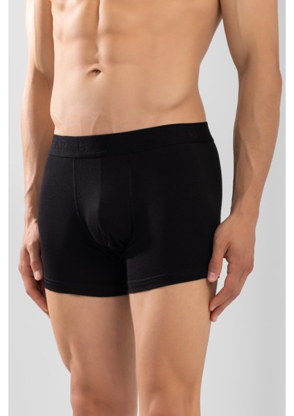 Erkek Compact Düz Boxer 3'lü Set 1110 Siyah modelleri