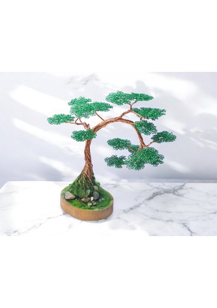 Efiloğlu Design Bakır Zen | Bonsai Tel Ağaç | doğum günü hediyesi | ev dekorasyonu | yapay ağaç | hediyelik eşya | dekoratif ürünler|