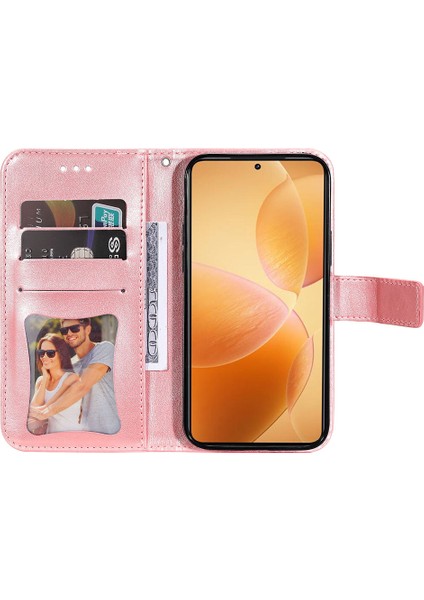 Xiaomi 14T Pro Pu Deri Cüzdan Çiçek Telefon Kapağı (Yurt Dışından) fiyatları