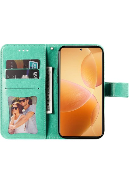 Xiaomi 14T Pro Pu Deri Cüzdan Çiçek Telefon Kapağı (Yurt Dışından) fiyatları