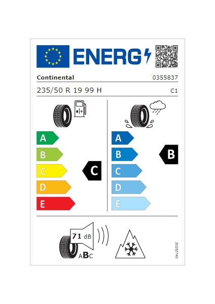 235/50 R19 99H Fr Wintercontact Ts 870 P Oto Kış Lastiği (Üretim Yılı: 2024) fiyatları