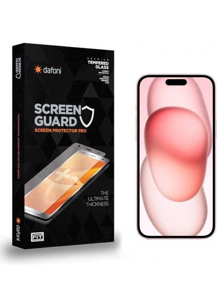 iPhone 16 Plus Tempered Glass Premium Full Cam Ekran Koruyucu