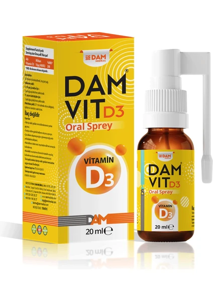 Dam Medikal Dam Vit D3