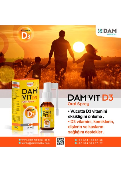 Dam Medikal Dam Vit D3