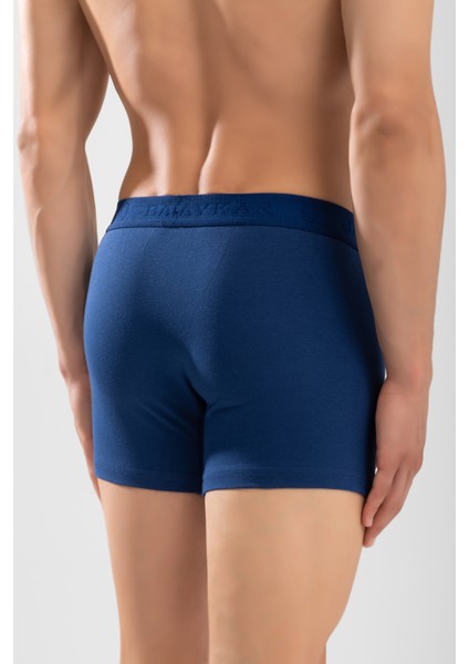 Erkek Compact Düz Boxer 3'lü Set 1110 Lacivert indirimleri