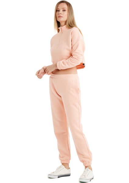 Kadın Sweatshirt 60462 - Şeftali fırsatları