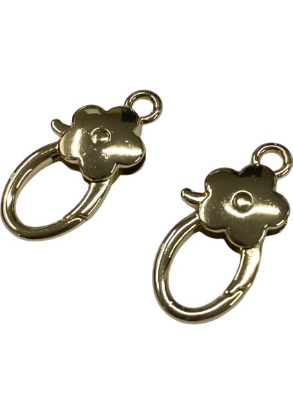 Metal Yaylı Çanta Klipsi 1 Çift 2*3,5 cm LXS10