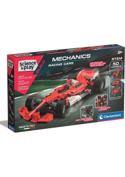80132TR Mekanik Laboratuvarı Yarış Arabaları - Formula 1 +8 Yaş