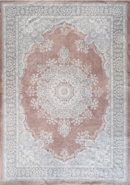 Kadife Dokulu, Lastikli, Süngerli, Kaymaz, Yıkanabilir Modern Desenlerde Halı Örtüsü - Hlö-01 fırsatları
