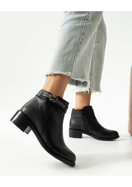 Kadın Yandan Taş Toka Detaylı Kışlık Su Geçirmez Içi Kürklü Günlük Kullanım Bot fırsatları