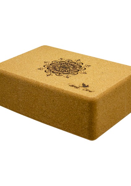 Mandala Desenli Mantar Yoga Bloku 750 Gram Kaymaz Yüzey ile Denge Destekleyici fiyatları