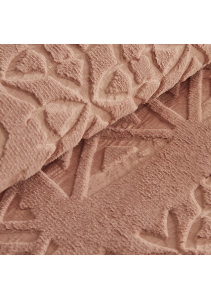 Rita Çift Kişilik Emboss Battaniye Pudra fırsatları