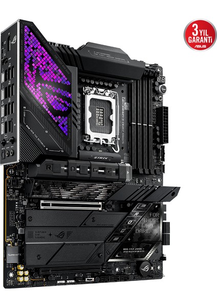 ROG STRIX Z890-E GAMING WIFI Intel Z890 8800MHZ DDR5 LGA1851 DP HDMI 2xUSB4 7x M2 USB3.2 WiFi 7 + BT AURA RGB 5Gbit LAN ATX (ROG STRIX Z890-E GAMING WIFI) Anakart