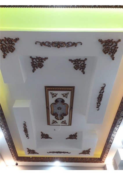 Saray Tavan Dekoratif Köşe Motifi Pdm-23 (27*18 Cm)