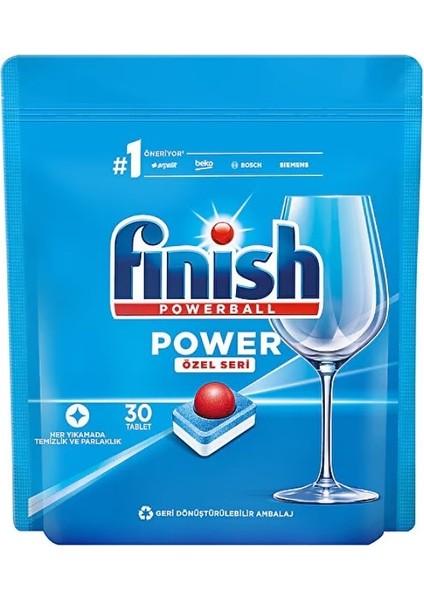 Bulaşık Makinesi Tuzu 1.5 Kg + Finish Parlatıcı 400 Ml + Finish Power 30 Tablet Bulaşık Kapsülü + Pril 4 kg Sıvı Deterjan 4'lü Set