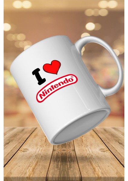 I Love Nıntendo Baskılı Kupa