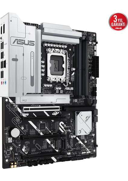 PRIME Z890-P Intel Z890 8400MHZ DDR5 LGA1851 DP HDMI Type-C 4x M2 USB3.2 AURA RGB 2.5Gbit LAN ATX (PRIME Z890-P) Anakart